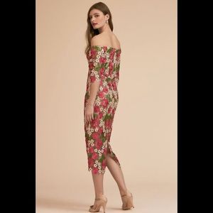 NWOT BHLDN OFF SHOULDER COCKTAIL DRESS